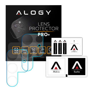 2x Alogy Ochranné sklo Lens Camera Protector pre Samsung Galaxy S22 Ultra