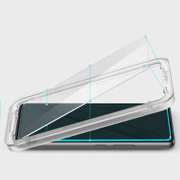 2x Tvrdené sklo Samsung Galaxy A53 5G pre Spigen Alm Glas.tR