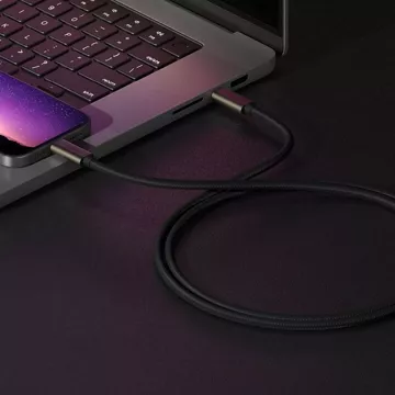 2x kábel USB-C typ C Ringke kábel USB 3.2 Gen PD240W 200 cm čierny