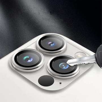 3mk Lens Protection Pro Phone Protector Lens Protector pre Apple iPhone 14 Pro / 14 Pro Max Silver