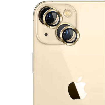 3mk Lens Protection Pro chránič šošovky telefónu pre Apple iPhone 14 Plus Gold