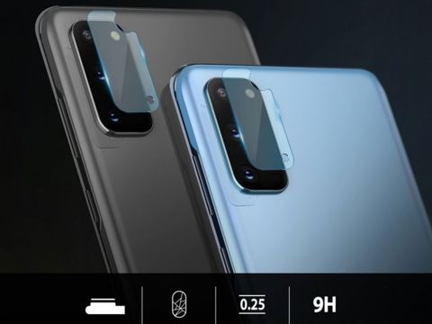 3x Ringke ID Glass pre objektív fotoaparátu pre Samsung Galaxy S20