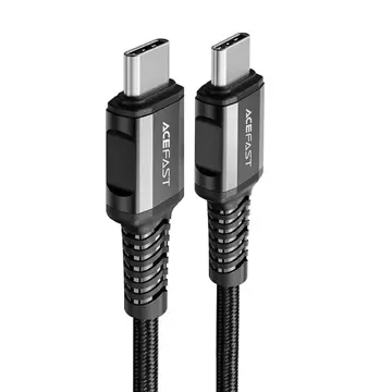 Acefast kábel USB typu C - USB typu C 1,2 m, 60 W (20 V / 3 A) čierny (C1-03 čierny)