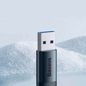 Adaptér Baseus Ingenuity OTG USB 3.1 na USB-C typu C Adaptér čierny