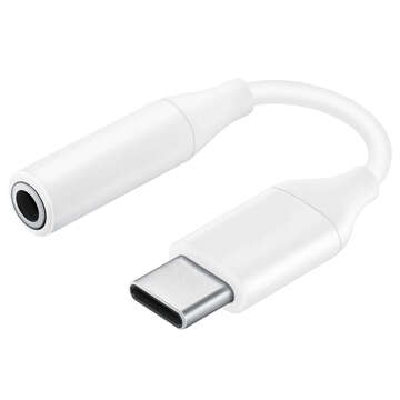 Adaptér Samsung EE-UC10JUWEGUS Audio adaptér Prepínač USB-C na JACK 3,5 mm originál biely