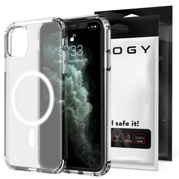Alogy MagSafe Clear Case pre Apple iPhone 11 Pro Clear Glass