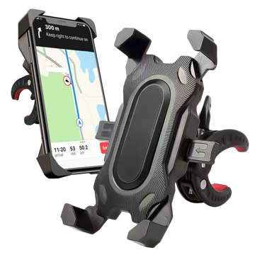 Alogy One Touch Bike Holder na 4,7-7" telefón na riadidlá pre bicykel motocyklový skúter