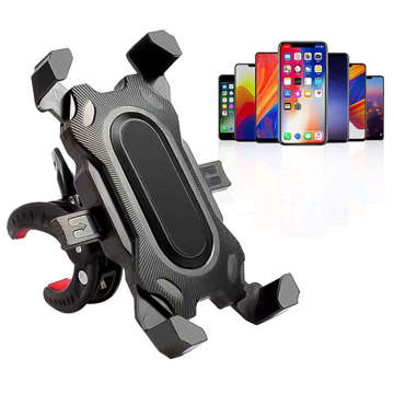 Alogy One Touch Bike Holder na 4,7-7" telefón na riadidlá pre bicykel motocyklový skúter