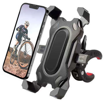 Alogy One Touch Bike Holder na 4,7-7" telefón na riadidlá pre bicykel motocyklový skúter