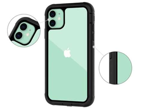 Alogy obrnené robustné celotelové puzdro pre Apple iPhone 11 Black