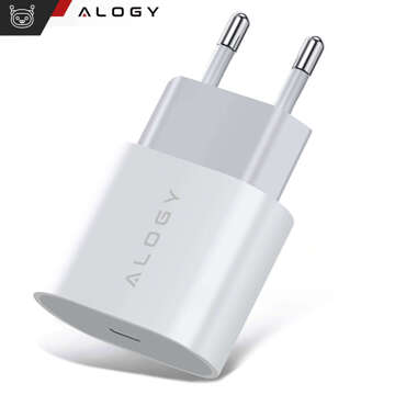 Alogy rýchla USB-C typ C PD 20W biela nástenná nabíjačka