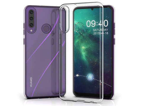 Alogy silikónové puzdro kryt puzdro pre Huawei Y6p priehľadné