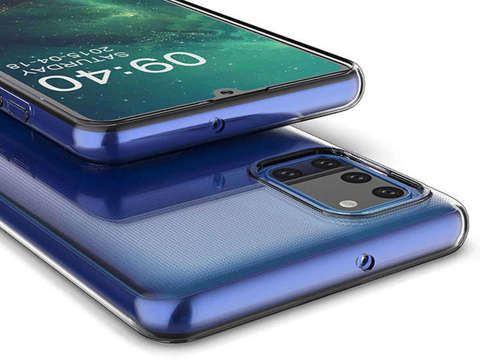 Alogy silikónové puzdro kryt puzdro pre Samsung Galaxy A31 transparentné