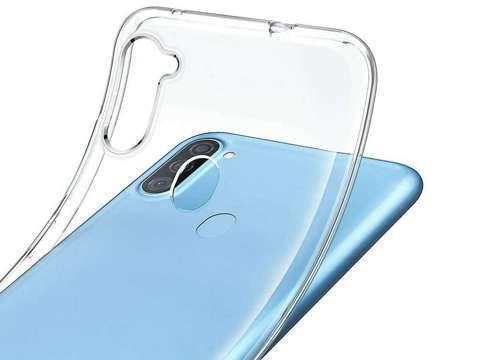 Alogy silikónové puzdro kryt puzdro pre Samsung Galaxy M11 / A11 priehľadné