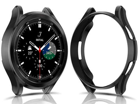 Alogy silikónové puzdro pre Samsung Galaxy Watch 4 Classic 42mm Black