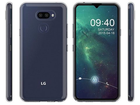 Alogy silikónové puzdro puzdro puzdro pre LG K50 / Q60 priehľadné