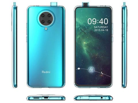 Alogy silikónové puzdro puzdro puzdro pre Xiaomi Redmi K30 Pro transparentné