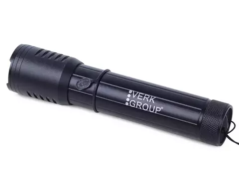 Bailong zoom CREE XP-E Q5 UV LED taktická baterka