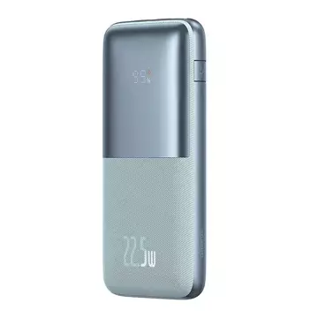 Baseus Bipow Pro Power Bank 10000mAh, 2xUSB, USB-C, 22,5W (modrá)