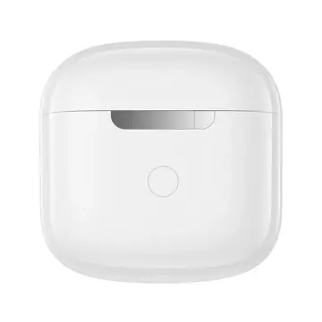 Baseus E3 Wireless Bluetooth 5.0 TWS slúchadlá do uší vodotesné IP64 biele (NGTW080002)