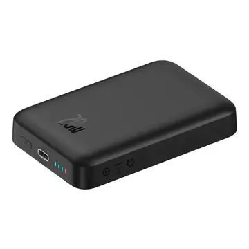 Baseus Magnetic Mini Powerbank 10000mAh 20W (čierna)