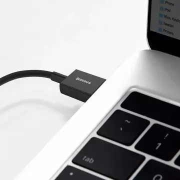 Baseus Superior USB kábel - Lightning 2,4 A 1 m čierny (CALYS-A01)