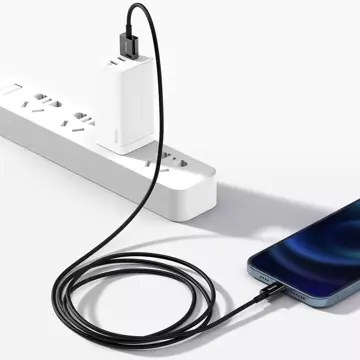 Baseus Superior USB kábel - Lightning 2,4 A 2 m čierny (CALYS-C01)