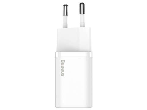 Baseus USB-C PD 25W nabíjací kábel na stenu pre USB-C biely