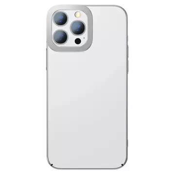 Baseus trblietavé puzdro transparentný kryt na iphone 13 pro strieborný (armc000412)