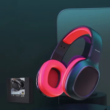 Bezdrôtové Bluetooth slúchadlá WK Design čierne (M8 čierne)