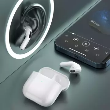 Bezdrôtové Bluetooth slúchadlá do uší Dudao TWS (U14B-White)