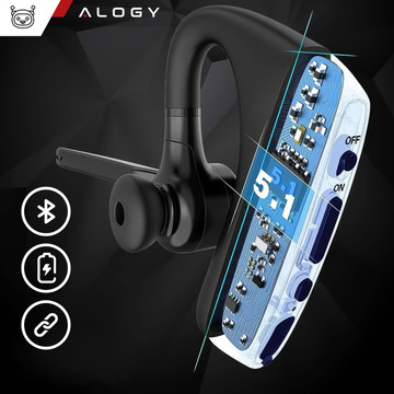 Bezdrôtové slúchadlá do uší Alogy Bluetooth 5.1 CVC8.0 ETUI