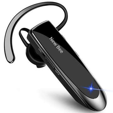 Bezdrôtový headset Bluetooth 5.0 pre hovory pre vodičov BT do 15m čierna