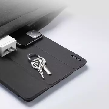 DUX DUCIS Domo skladací kryt obal na tablet s funkciou Smart Sleep Stojan na iPad mini 2021 čierny