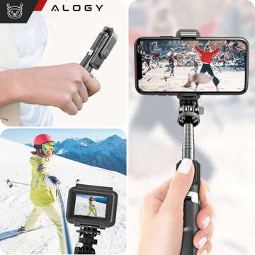 Držiak telefónu na selfie tyč Alogy Tripod pre GoPro Bluetooth kameru