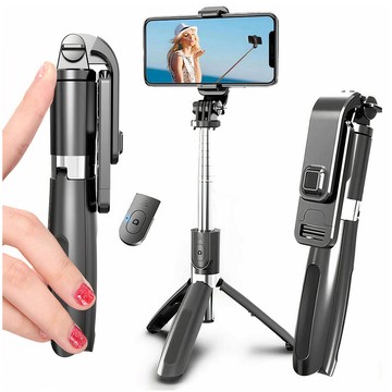 Držiak telefónu na selfie tyč Alogy Tripod pre GoPro Bluetooth kameru