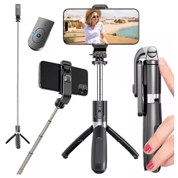 Držiak telefónu na selfie tyč Alogy Tripod pre GoPro Bluetooth kameru