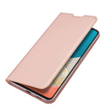 Dux Ducis Skin Pro Flip Ochranné Puzdro Kožené Pre Samsung Galaxy A53 5G Sklo Rose Gold