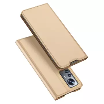 Dux Ducis Skin Pro Holster Cover Flip Cover pre Xiaomi 12 Pro gold