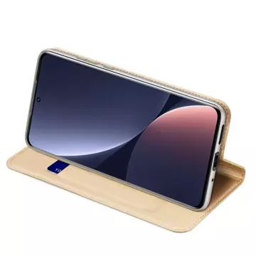 Dux Ducis Skin Pro Holster Cover Flip Cover pre Xiaomi 12 Pro gold