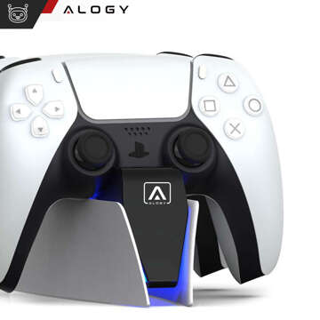 Dvojitá dokovacia stanica pre ovládač PlayStation 5 PS5 Pad White