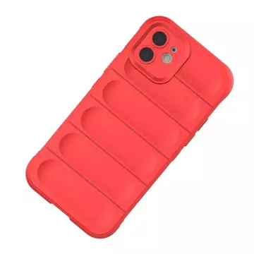 Elastické pancierové puzdro Magic Shield Case pre iPhone 12 bordové