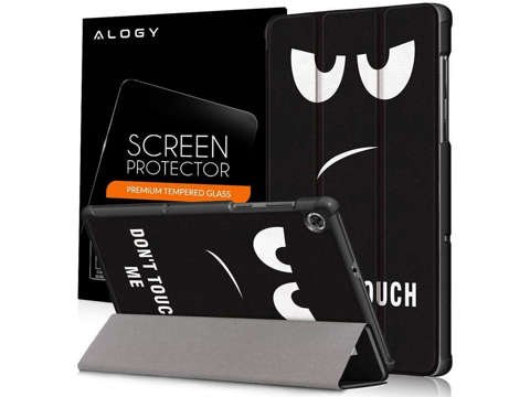 Etui Alogy Book Cover pre Lenovo M10 Gen 2 TB-X306 Don't Touch Me Szkło