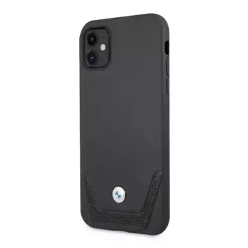 Etui BMW BMHCN61RSWPK do Apple iPhone 11/XR pevné puzdro kožené perforované