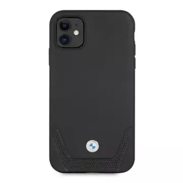 Etui BMW BMHCN61RSWPK do Apple iPhone 11/XR pevné puzdro kožené perforované