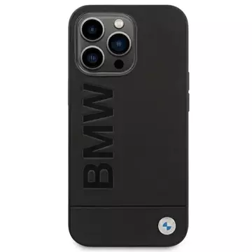 Etui BMW BMHCP14XSLLBK do iPhone 14 Pro Max 6,7" kožená známka