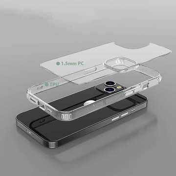 Etui FlexAir Hybrid pre Apple iPhone 13 Clear