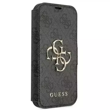 Etui Guess GUBKP13X4GMGGR do iPhone 13 Pro Max 6,7" kniha 4G Big Metal Logo