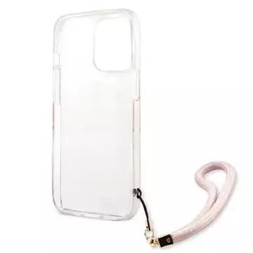 Etui Guess GUHCP13XKMABPI pre iPhone 13 Pro Max 6,7" pevné puzdro Marble Strap Collection