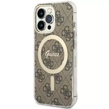 Etui Guess GUHMP13LH4STW pre iPhone 13 Pro / 13 6,1" pevné puzdro 4G MagSafe